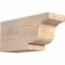 Ekena Millwork Newport Smooth Rafter Tail, Douglas Fir, 5 1/2"W x 8"H x 16"L RFT06X08X16NEW00SDF - alternate 1